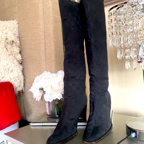 Gucci Shoes - Women’s Gucci Boots-GG Black